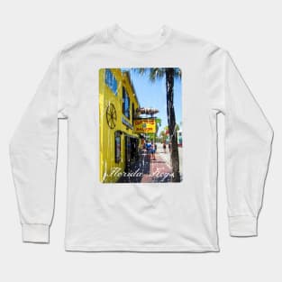 CAPTAIN TONY'S SALOON BAR FLORIDA KEYS Long Sleeve T-Shirt